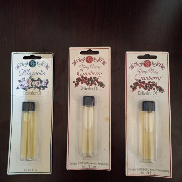Darsee and David Other - Set of 3 Darsee and David's Vintage Potpourri Refresher Oil